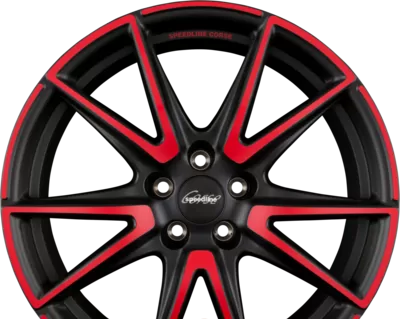 SPEEDLINE CORSE SL6 VETTORE 8.50x19 5x108.0 ET 42 - felgi aluminiowe (kolor Czerwony) - zdjęcie główne