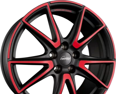 SPEEDLINE CORSE SL6 VETTORE 8.50x19 5x108.0 ET 42 - felgi aluminiowe (kolor Czerwony) - zdjęcie dodatkowe nr 1