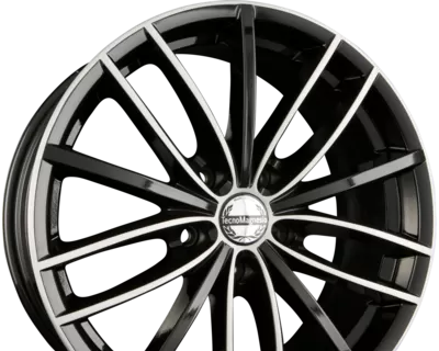 TECNOMAGNESIO POWER 7.50x18 5x105.0 ET 38 - felgi aluminiowe (kolor Czarny) - zdjęcie dodatkowe nr 1