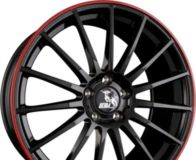 Ultra Wheels UA4-Speed 8.50x19 5x112.0 ET 45 - felgi aluminiowe (kolor Czerwony) - zdjęcie dodatkowe nr 1