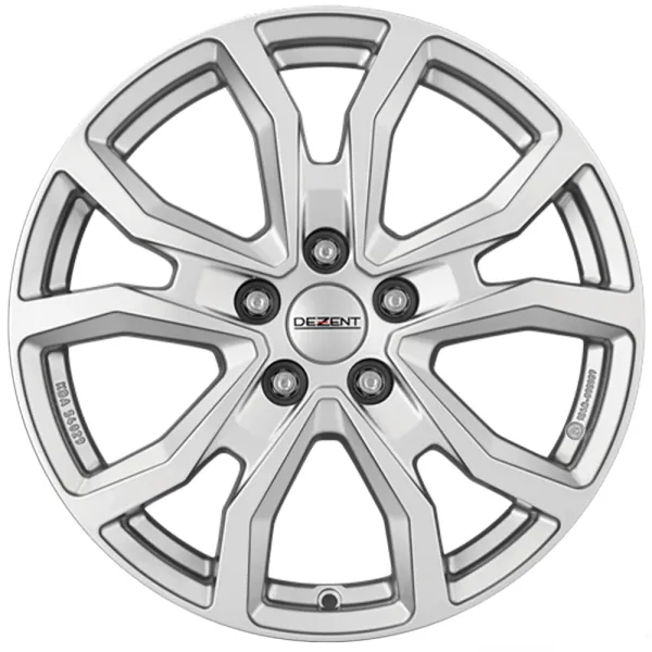 TV silver 6.5Jx17 5x120.0 ET60