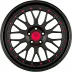 MB-DESIGN LV1 9.00x20 5x112.0 ET 20 - felgi aluminiowe (kolor Czarny) - zdjęcie główne miniaturka