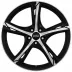 RONAL R62 7.50x17 5x110.0 ET 33 - felgi aluminiowe (kolor Czarny) - zdjęcie dodatkowe nr 1 miniaturka