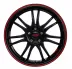 Dotz Shift pinstripe red 8.00x18 5x114.3 ET 48 - felgi aluminiowe (kolor Czerwony) - zdjęcie dodatkowe nr 1 miniaturka