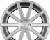 CORSPEED DEVILLE 10.50x22 5x112.0 ET 30 - felgi aluminiowe (kolor Srebrny) - zdjęcie główne miniaturka