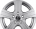 DIEWE WHEELS MASSIMO 6.50x17 5x160.0 ET 60 - felgi aluminiowe (kolor Srebrny) - zdjęcie główne miniaturka