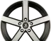 itWHEELS EROS ECE 8.00x18 5x112.0 ET 47 - felgi aluminiowe (kolor Czarny) - zdjęcie główne miniaturka