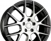 SKAD STILETTO 8.00x18 5x100.0 ET 35 - felgi aluminiowe (kolor Czarny) - zdjęcie dodatkowe nr 1 miniaturka