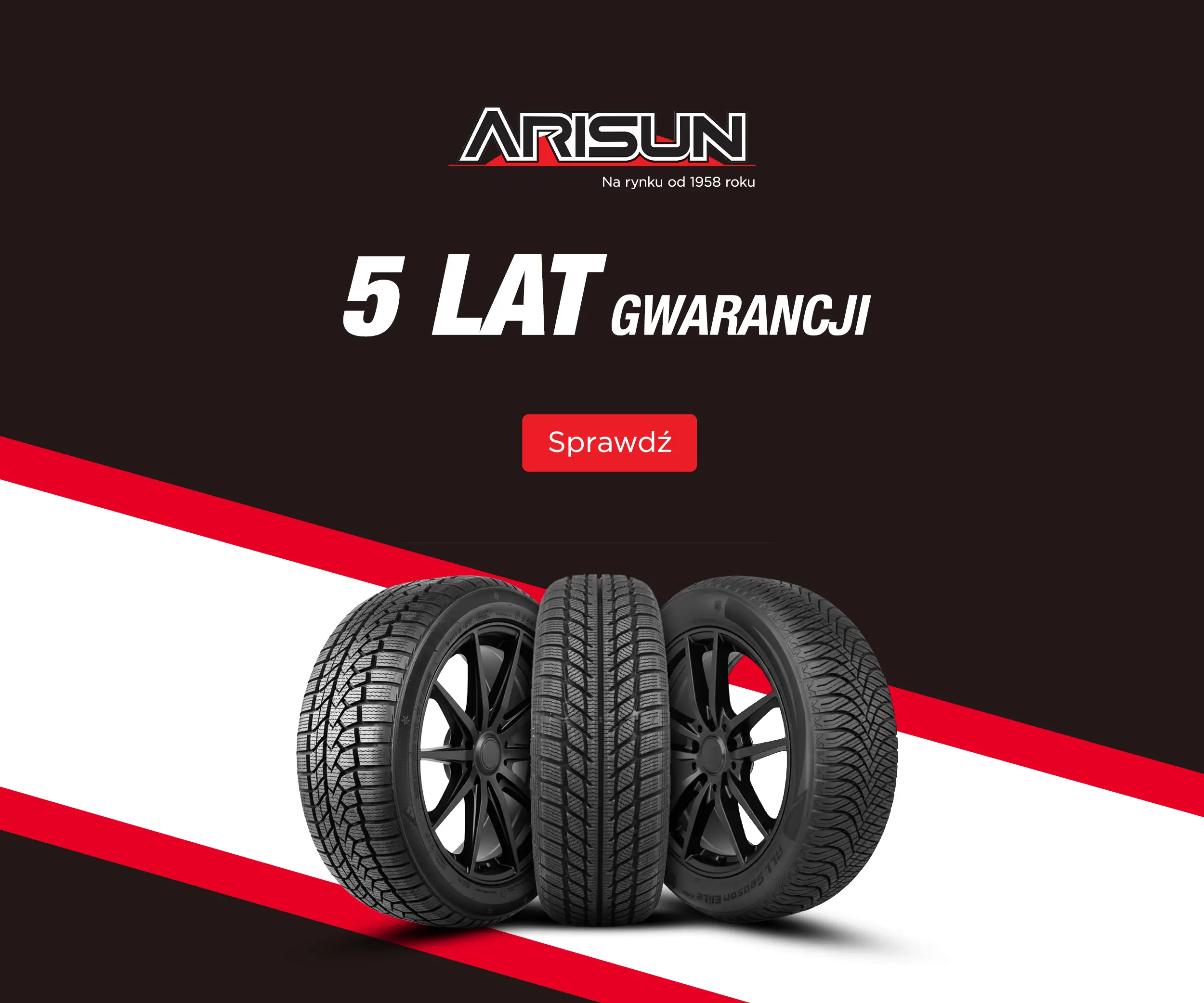 Arisun - 5 lat gwarancji!