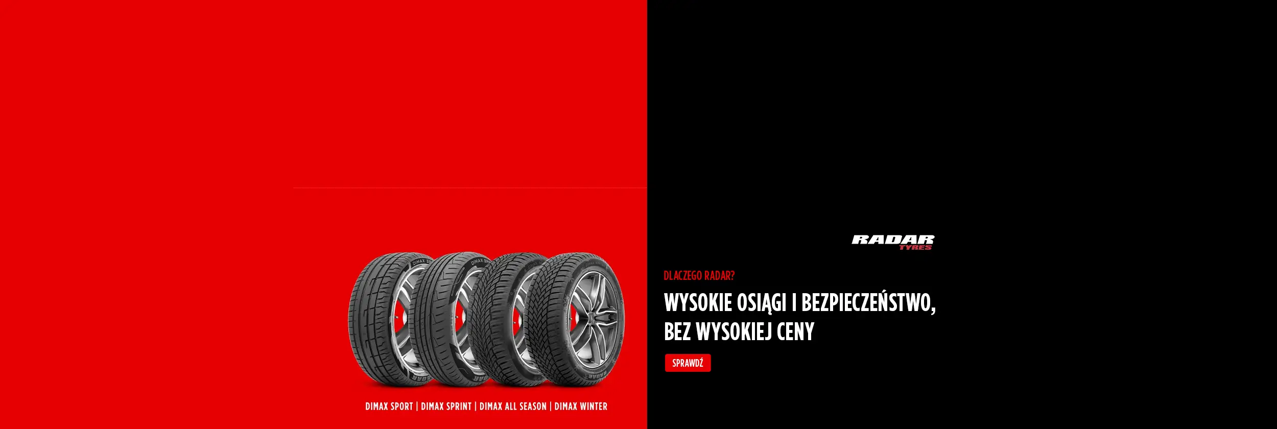 Wybierz swój styl jazdy z Radar!