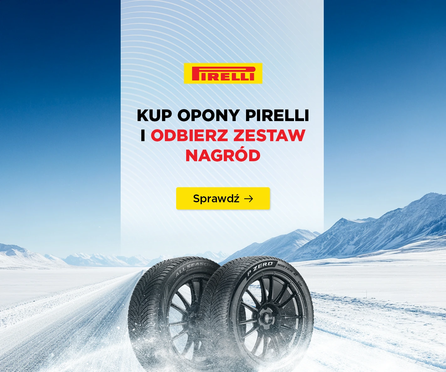 Odbierz zestaw nagród od Pirelli!