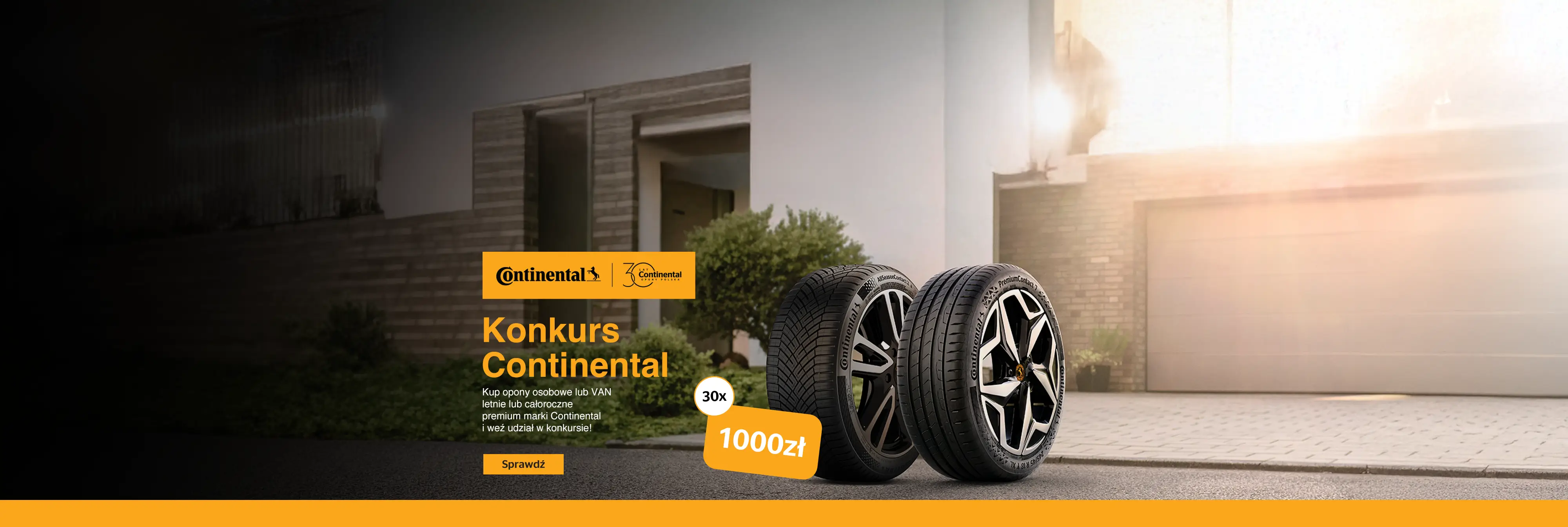 Wygraj 1000 zł od Continental!