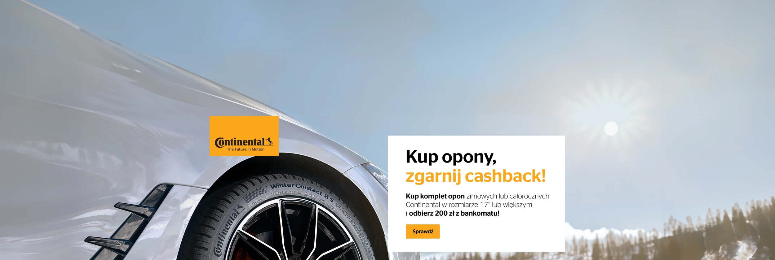 Cashback 200 zł od Continental!