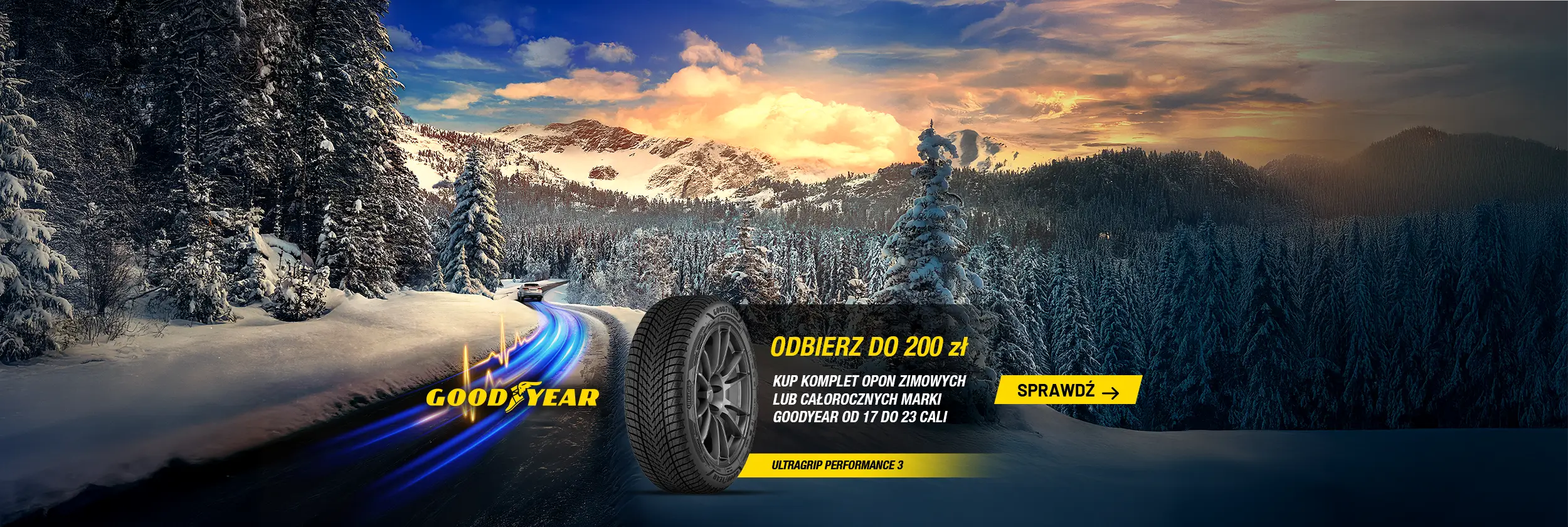 Do 200 zł od Goodyear!