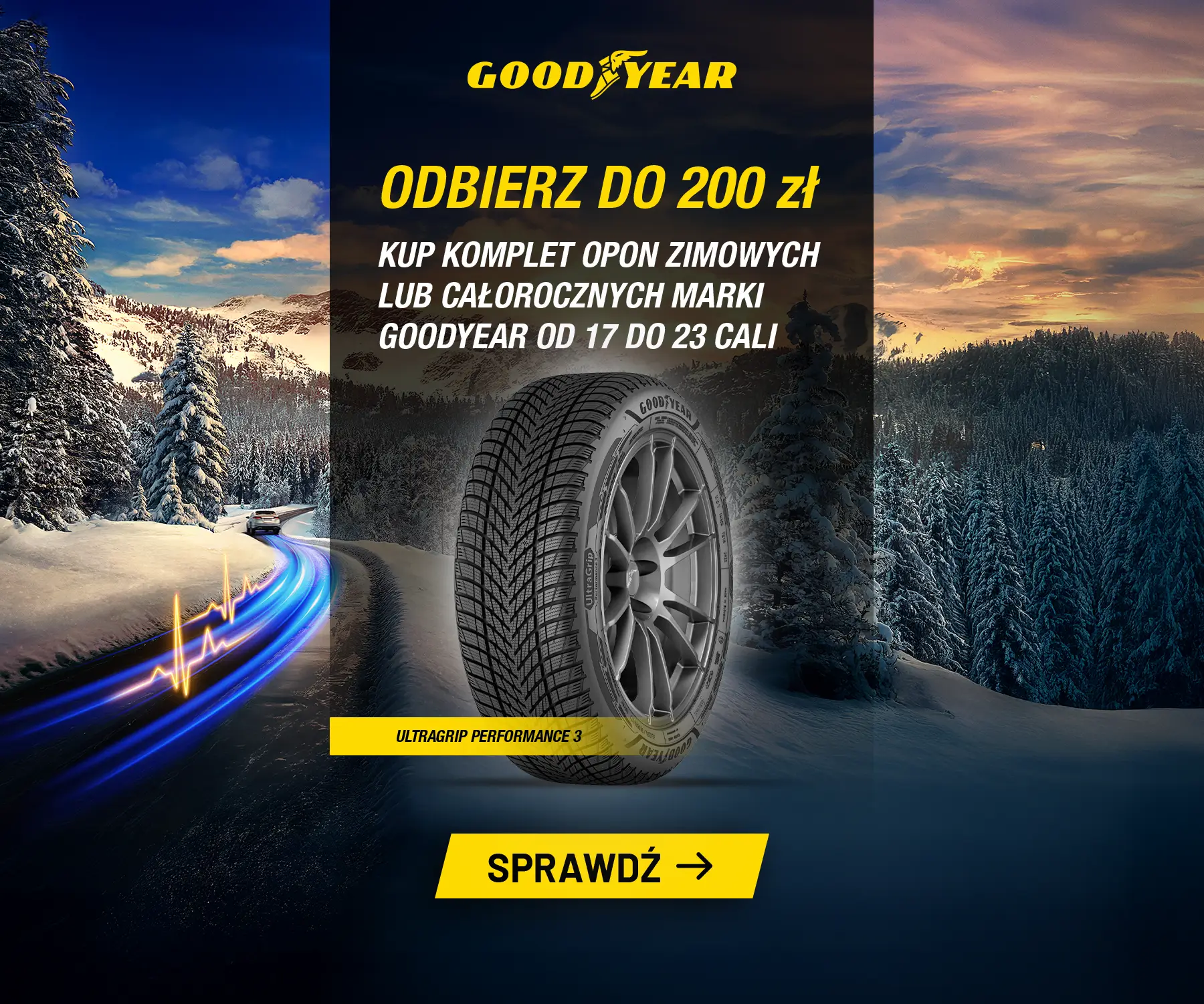 Do 200 zł od Goodyear!