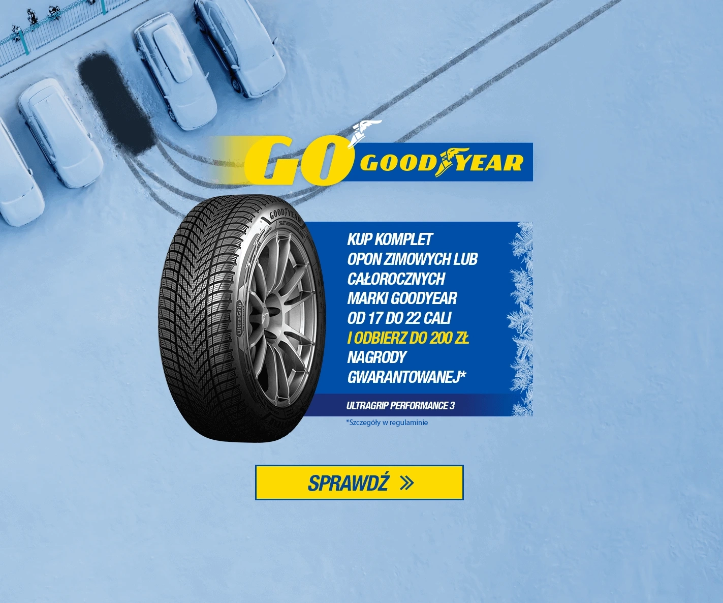 Odbierz do 200zł z Goodyear!