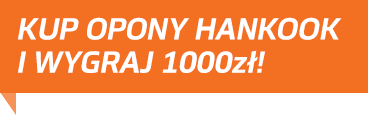 Wygraj 1000 zł od Hankook!