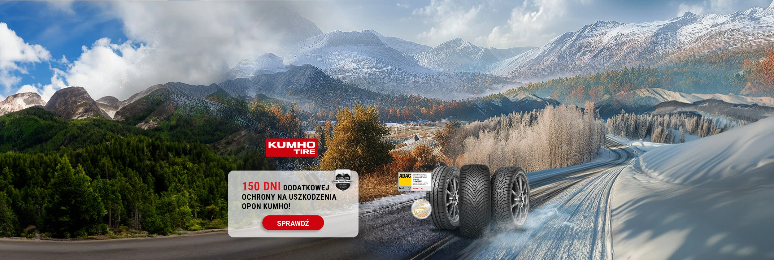 Dodatkowa gwarancja Kumho!