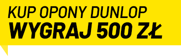 Wygraj 500zł od Dunlop!