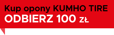 Odbierz 100 zł od Kumho Tire!