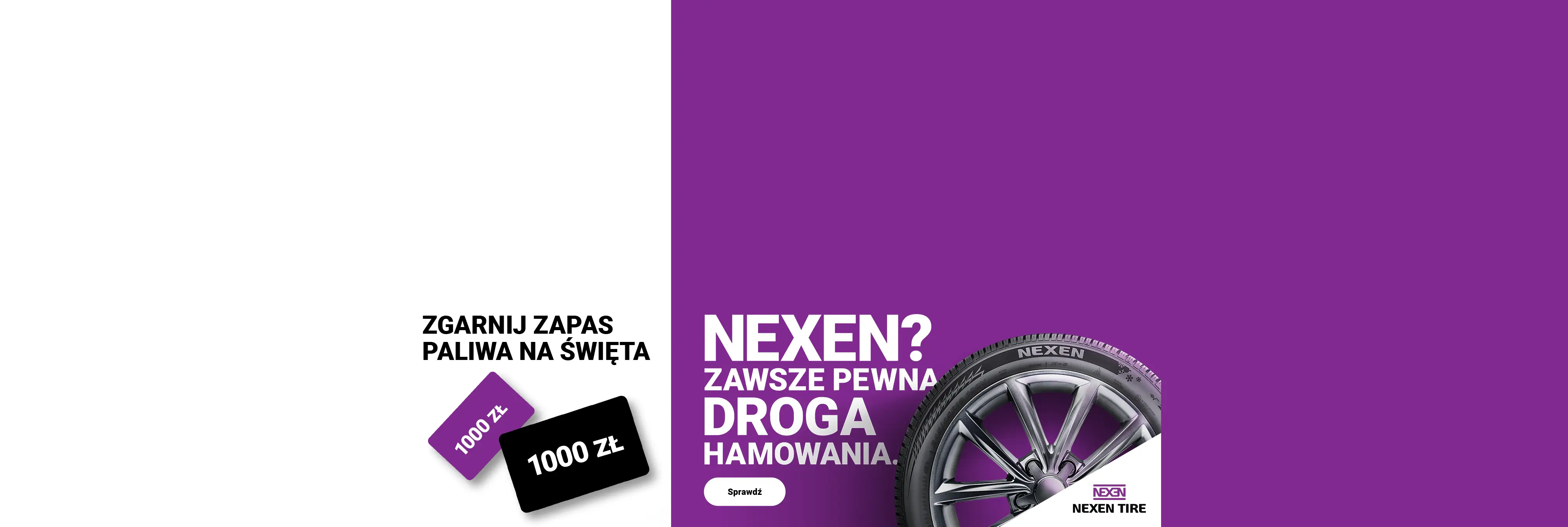 Wygraj 1000 zł od Nexen!