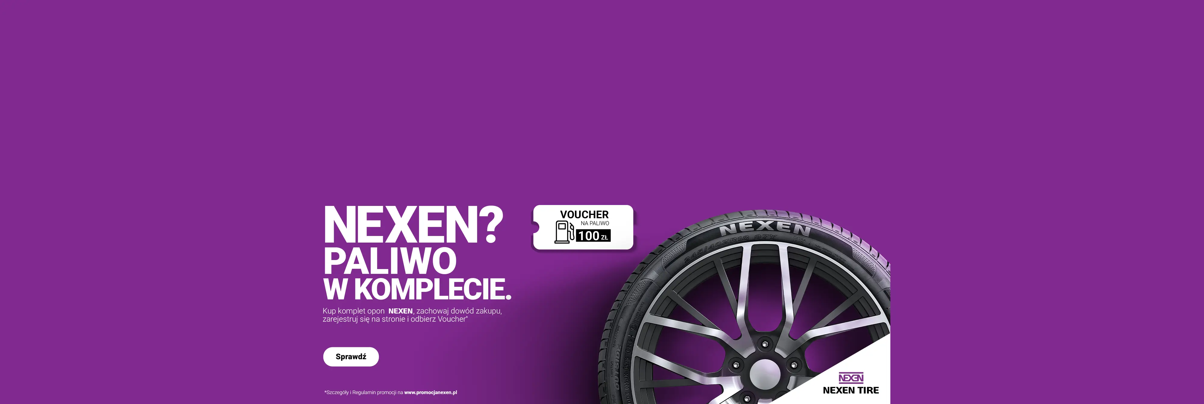 Odbierz 100 zł od Nexen!