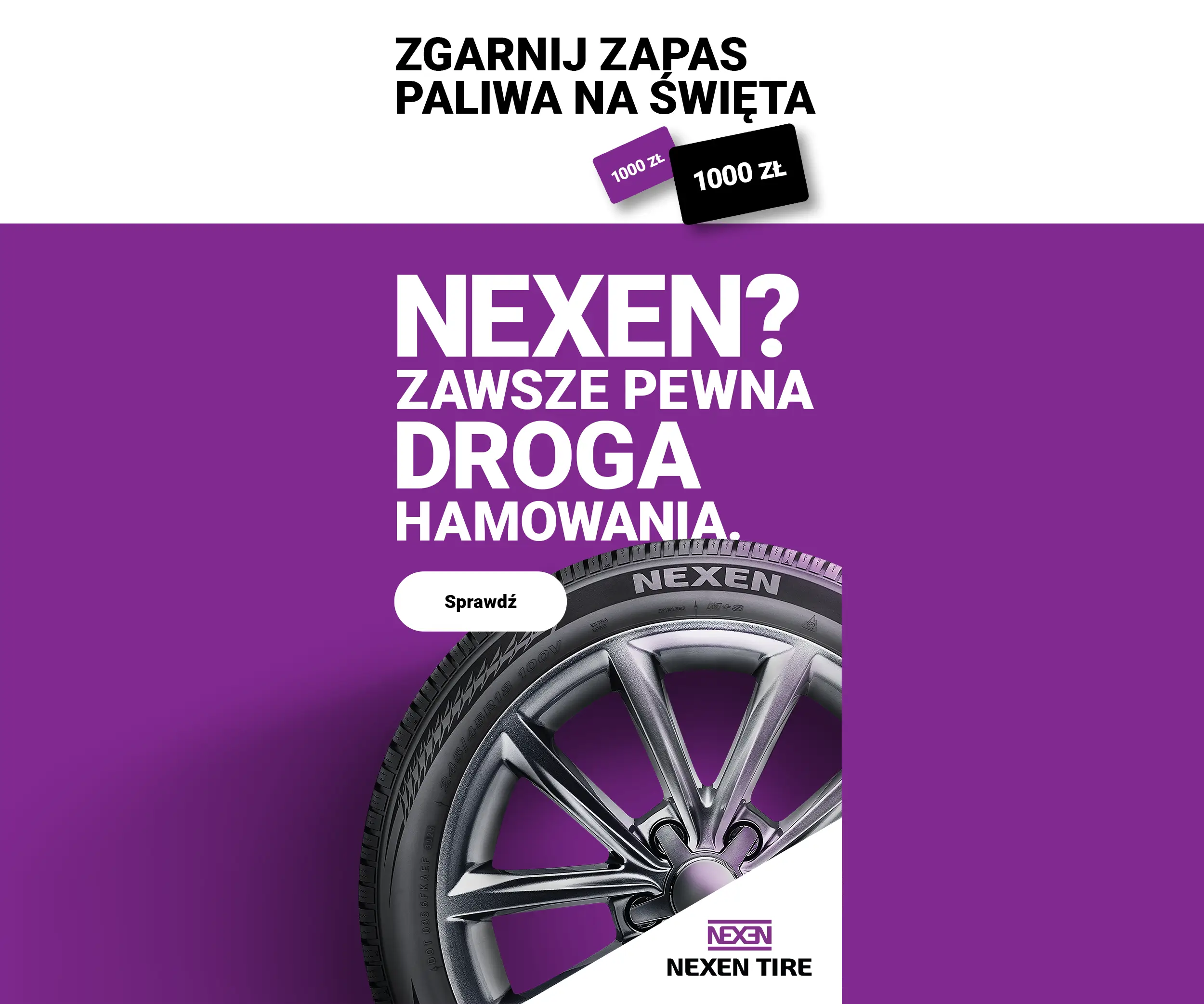 Wygraj 1000 zł od Nexen!