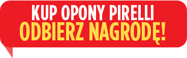 Odbierz nagrodę od Pirelli!