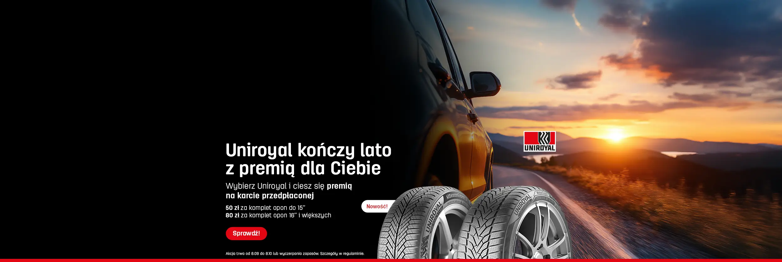 Odbierz do 80 zł od Uniroyal!