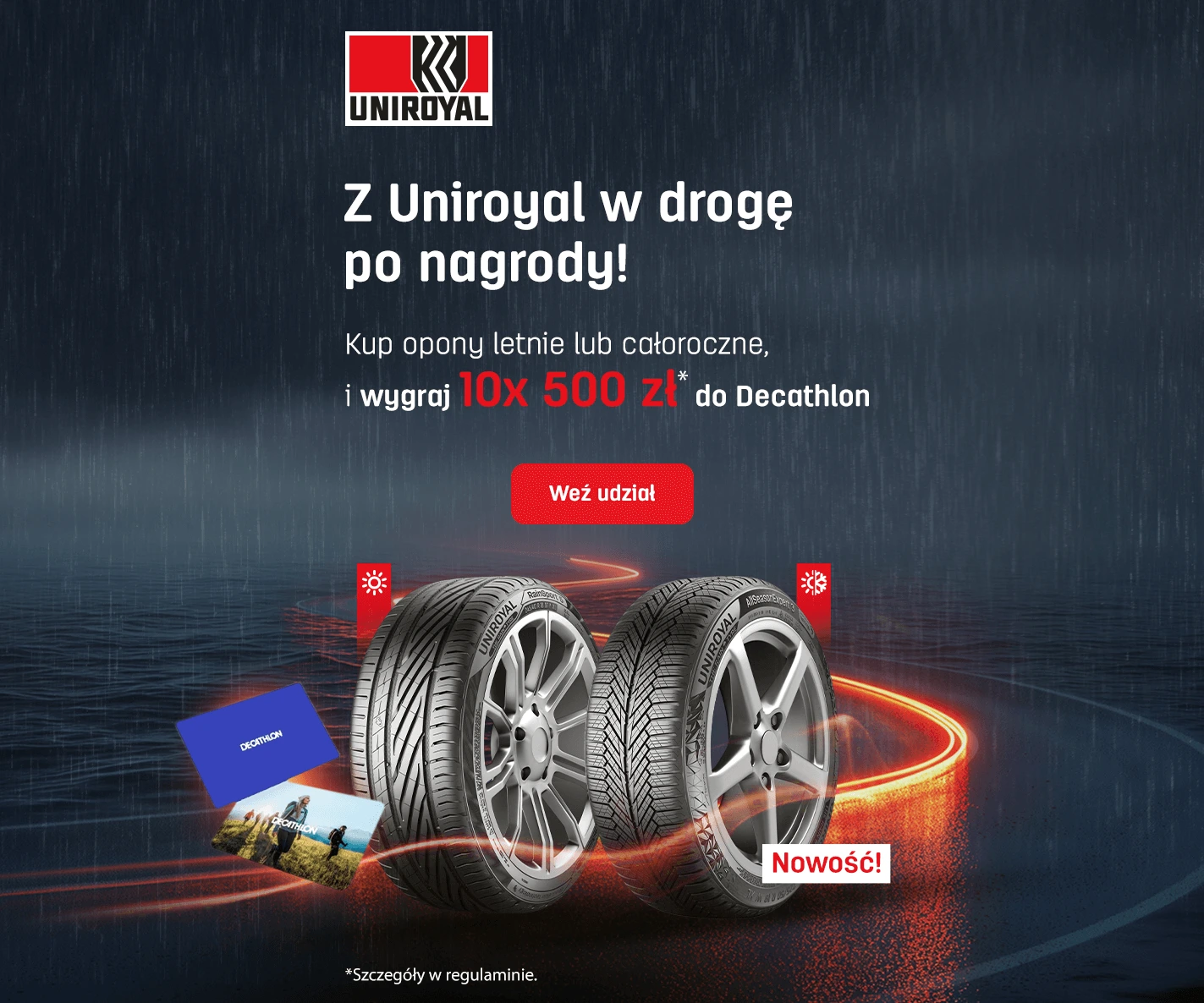 Wygraj 500 zł od Uniroyal!