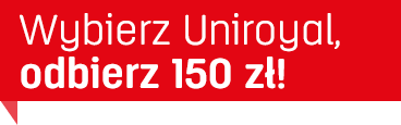 Wybierz Uniroyal, odbierz 150 zł!