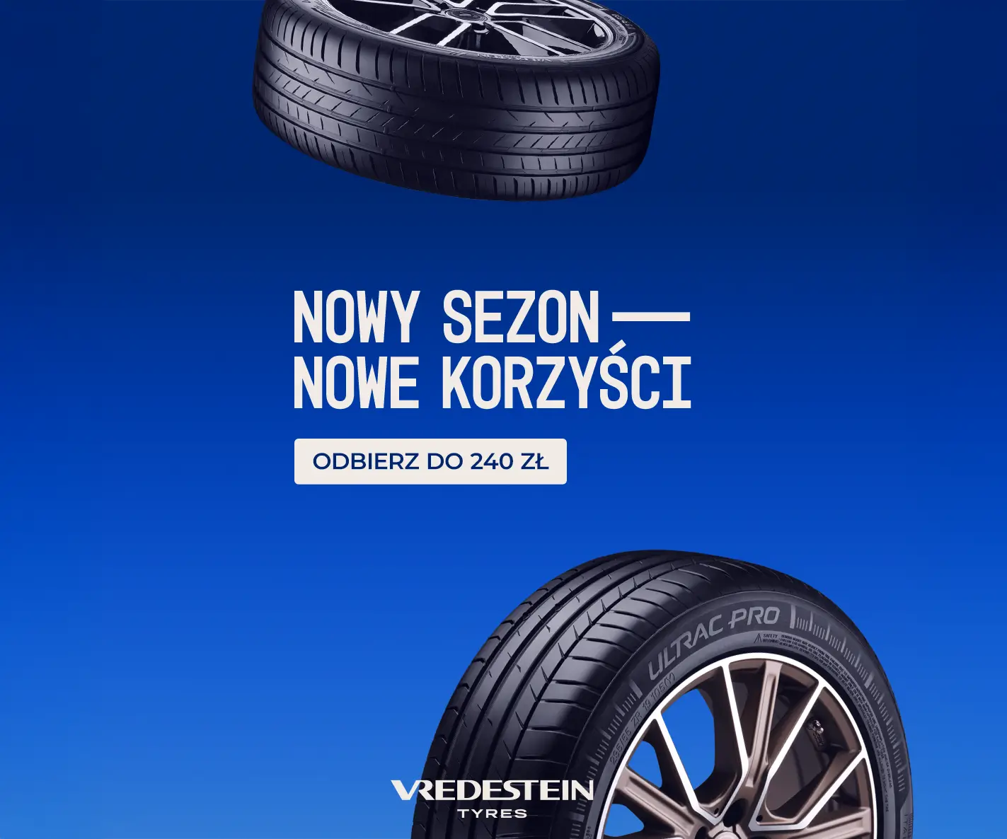 Odbierz do 240 zł od Vredestein!
