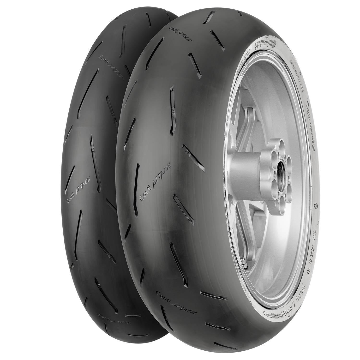 Continental CONTIRACEATTACK 2 STREET F 120/70 ZR17 58W